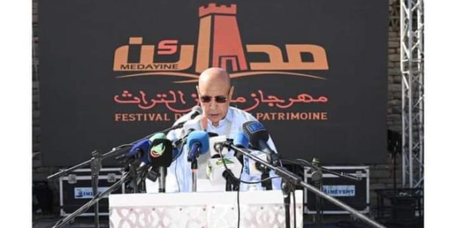 نص خطاب الرئيس غزواني في مهرجان تيشيت /رياح الجنوب